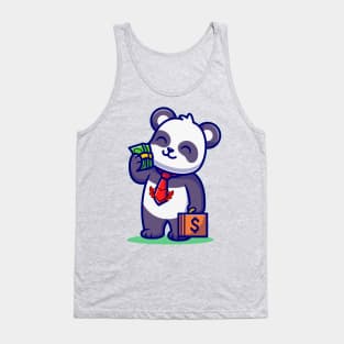 panda bear shirt kids Tank Top